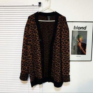 Leopard Cardigan